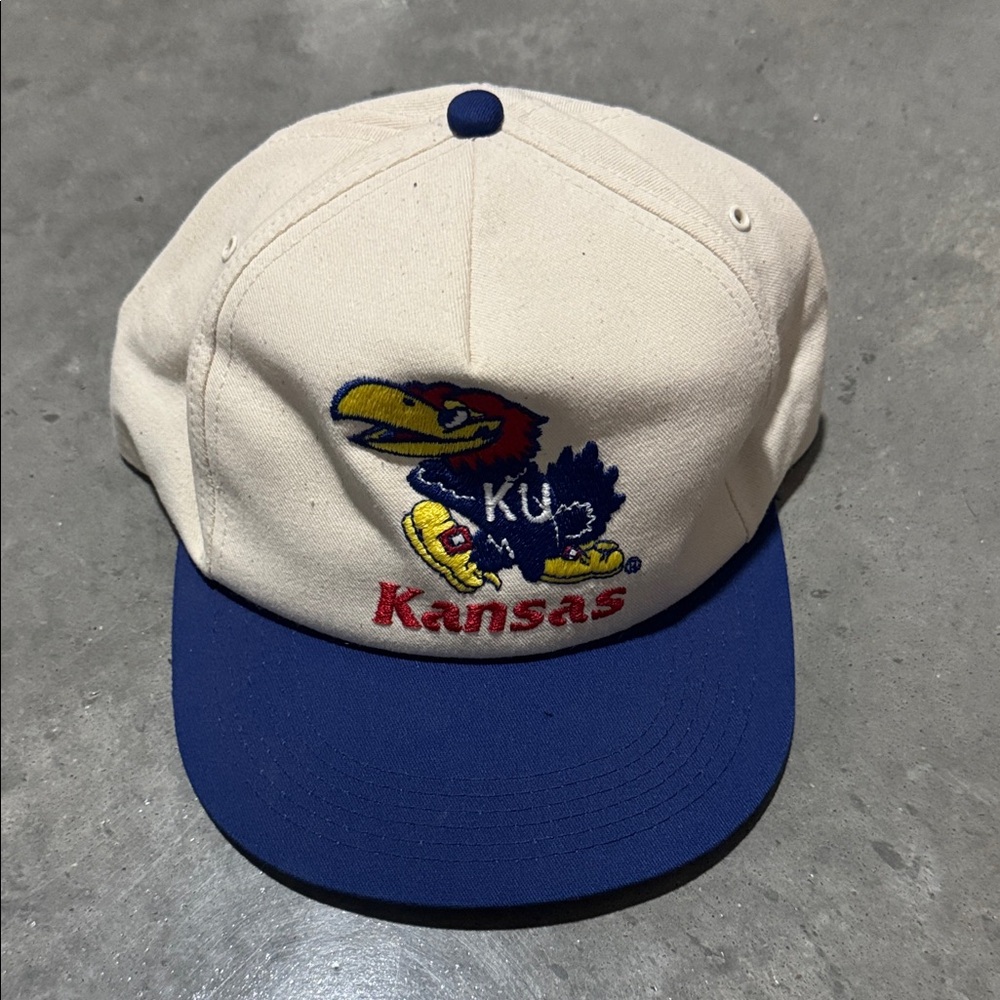 Vintage 90s Kansas Jayhawks hat